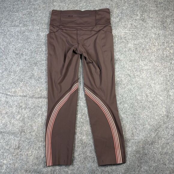 Lululemon Leggings Women’s 6 Speed Limit Tight 23" Nulux Cherry Cola Coral Kiss - Picture 10 of 10